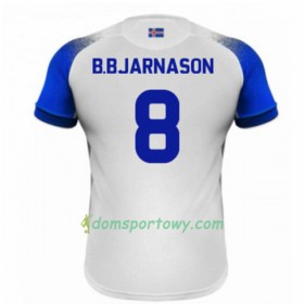 Koszulka Islandia B.Bjarnason 8 Wyjazdowe Koszulki Piłkarskie Mistrzostwa Świata 2018